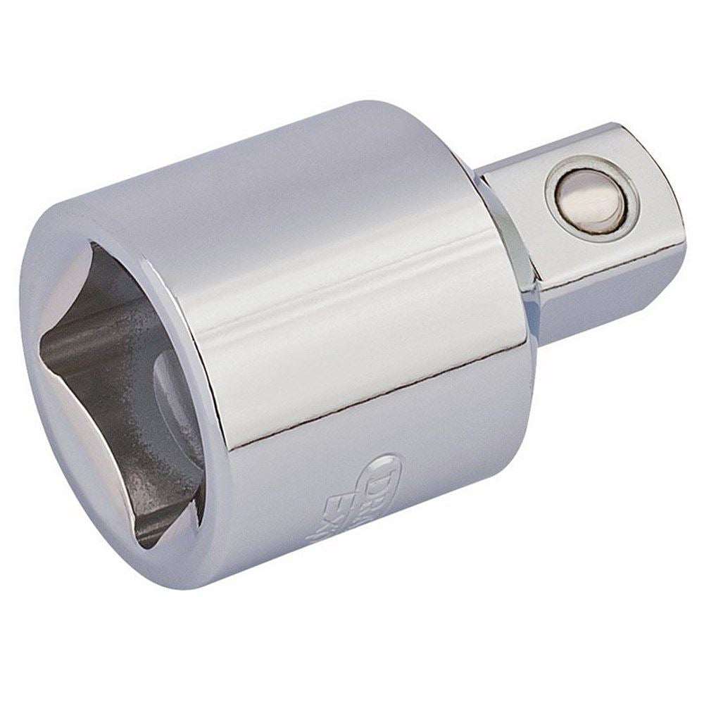 Draper 3/4FX1/2M DRIVE CONVERTER PCKD 16808 Socket Converters (Polished Chrome)