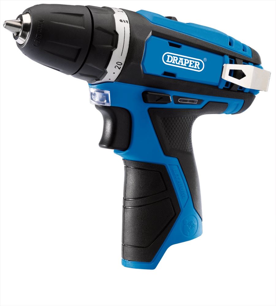 Draper 12V DRILL DRIVER KIT 70328 70328 12V Drill Driver, 1 x 1.5Ah Battery, 1 x Fast Charger