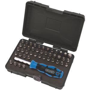 Draper 45PC SECURITY S/D & BIT SET 82399 Security Screwdriver Bit and Driver Set (45 Piece)