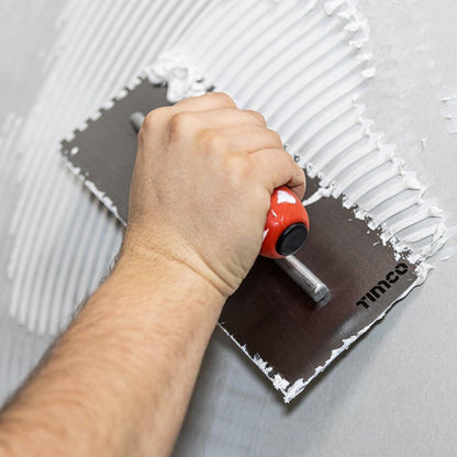 TIMCO Adhesive Trowel - Square Notch 6mm Pack 1