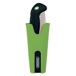 Draper FOLDING SAW AND HOLDER SET 09010 Folding Pruning Saw and Holster Set, 180mm (2 Piece)