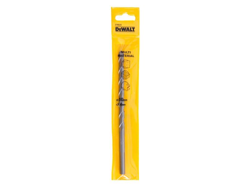 DeWalt Power Tools Multi-Material Drill Bit 10.0mm OL:200mm WL:170mm