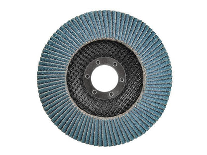 Faithfull FAIFD12580Z Zirconia Abrasive Jumbo Flap Disc ZA80 125 FAIFD12580Z |