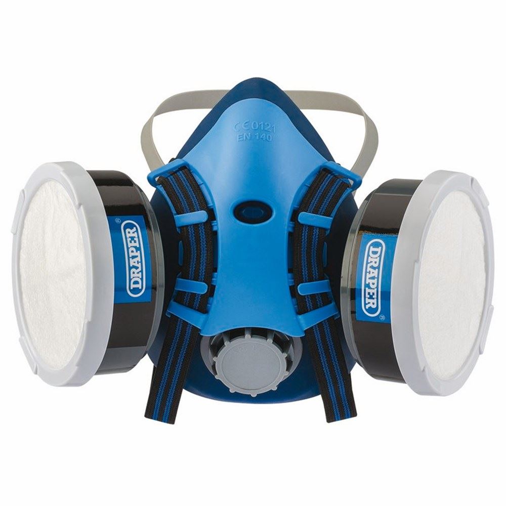 Draper VAPOUR/DUST FILTER RESPIRATOR 03021 Combined Vapour and Dust Filter Respirator