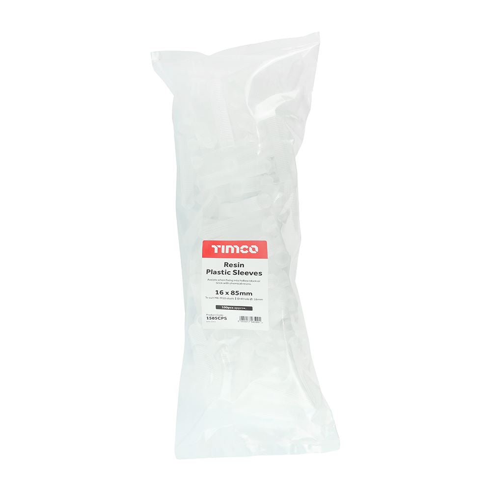 TIMCO Resin Plastic Sleeve nan 16 x 85 Pack 100.0