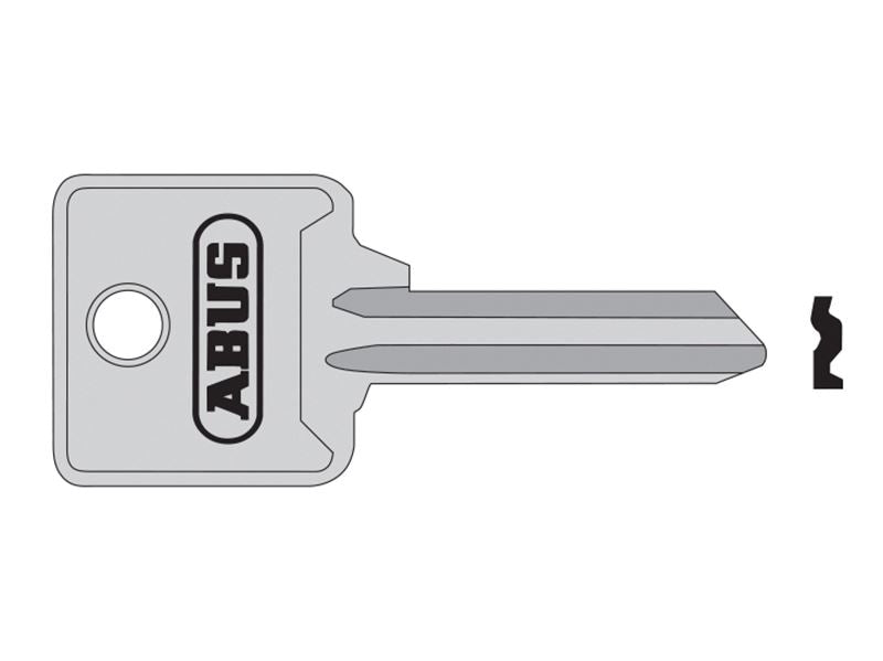 ABUS 02702 85/40 40mm Right Hand Key Blank