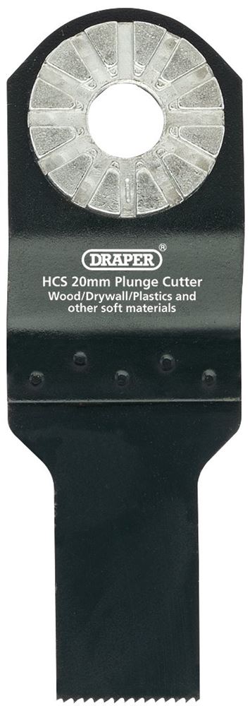 Draper HCS 3/4 PLUNGE CUTTER 26110 HCS Plunge Cutter 20mm, 18tpi