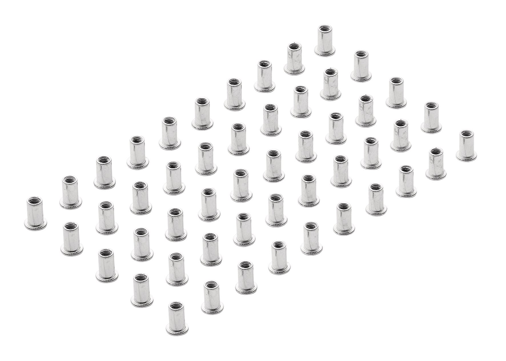 Draper THREADED INSERT RIVNUT M5X50 04052 Zinc Plated Threaded Insert Rivet Nuts