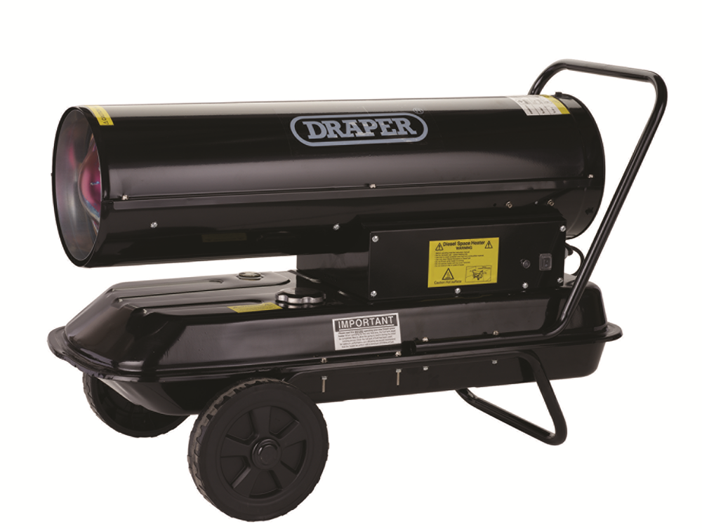 Draper DIESEL HEATER 20KW/68KBTU 04175 230V Diesel and Kerosene Space Heater