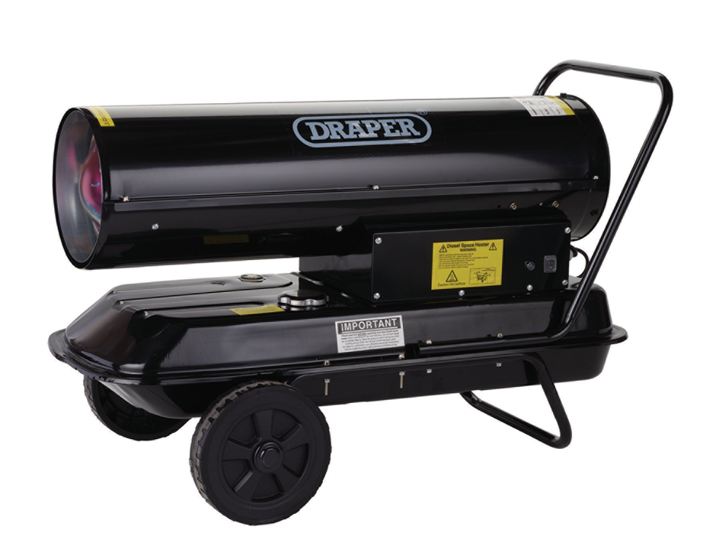 Draper DIESEL HEATER 30KW/100KBTU 04176 230V Diesel and Kerosene Space Heater