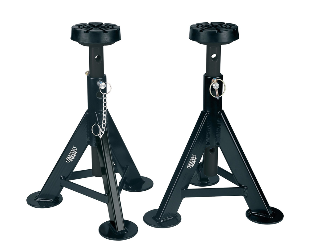 Draper 3 TONNE AXLE STANDS - BLACK 04336 Axle Stands