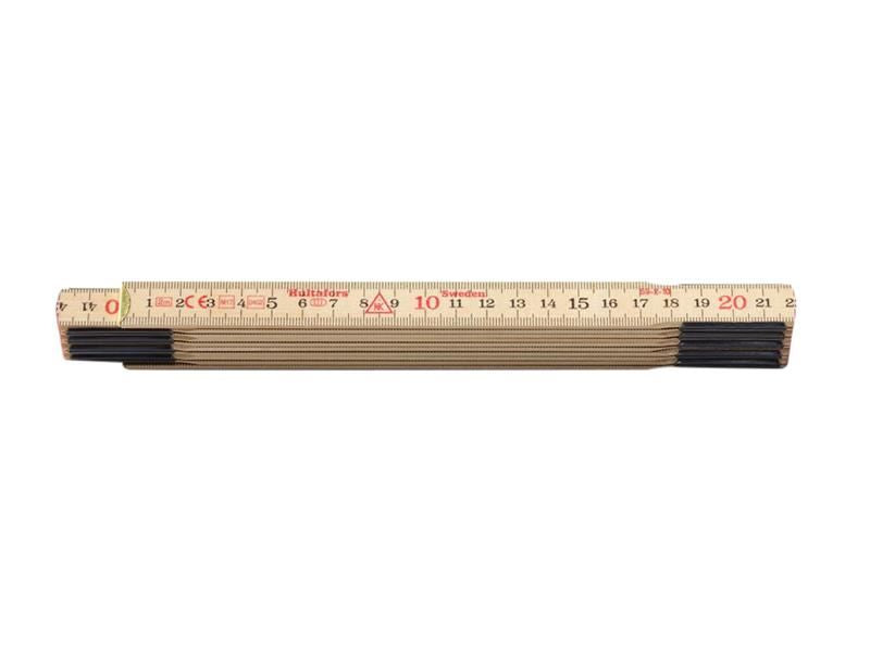 HUL Wooden Folding Rule 2m