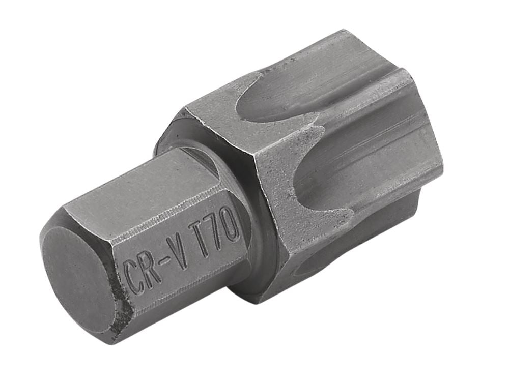 Draper DRAPER TX-STAR BIT T70 X 30MM 81743 81743 Spare 10mm Hex. Insert Bits For Mechanic's Bit Sets