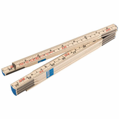 Draper FOLDING WOOD RULE 2M CLASS III 20703 Folding Wood Rule (2m)