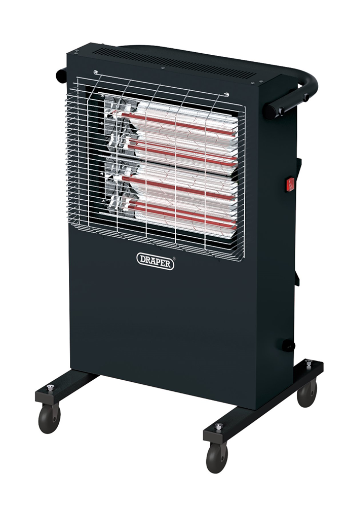 Draper 2.8KW INFRARED RUBYQTZ HEATER 04745 Infrared Cabinet Heater