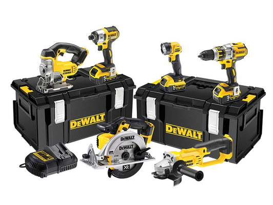 DeWalt DCK694P3-GB DCK694P3 Brushless 3 Speed 6 Piece Kit 18V 3 x 5.0Ah Li-ion