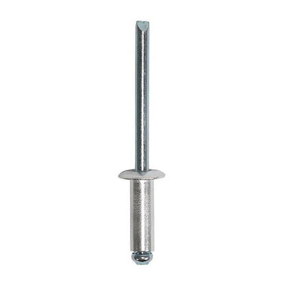 TIMCO Rivets - Dome Head - Aluminium 3.2 x 10 Pack 90