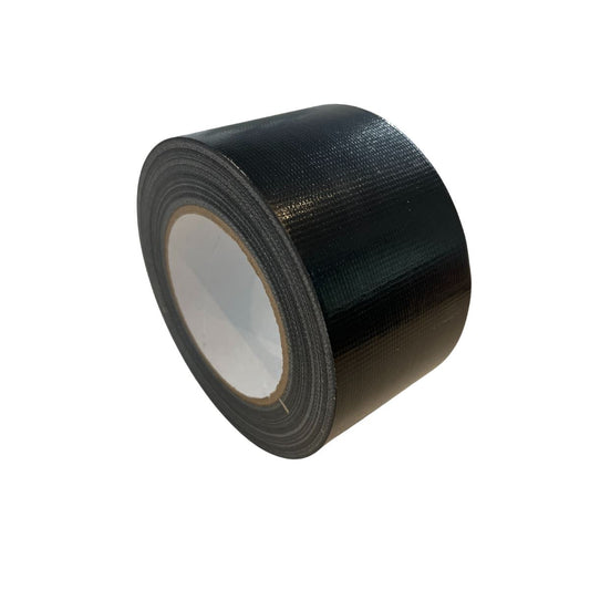 Yuzet 96mm x 50m Black Premium Gaffer Tape Cloth Gaffa Duct Parcel
