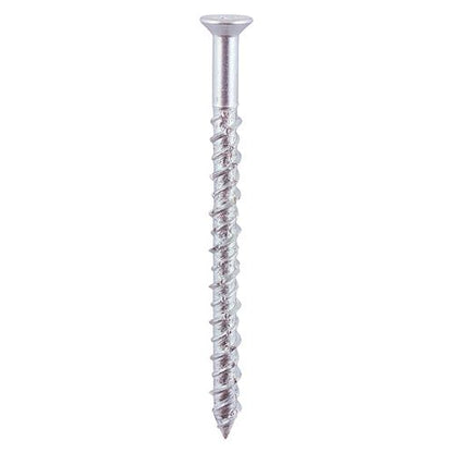 TIMCO Multi-Fix Masonry Screw - CSK 6.0 x 40 Silver Pack 100