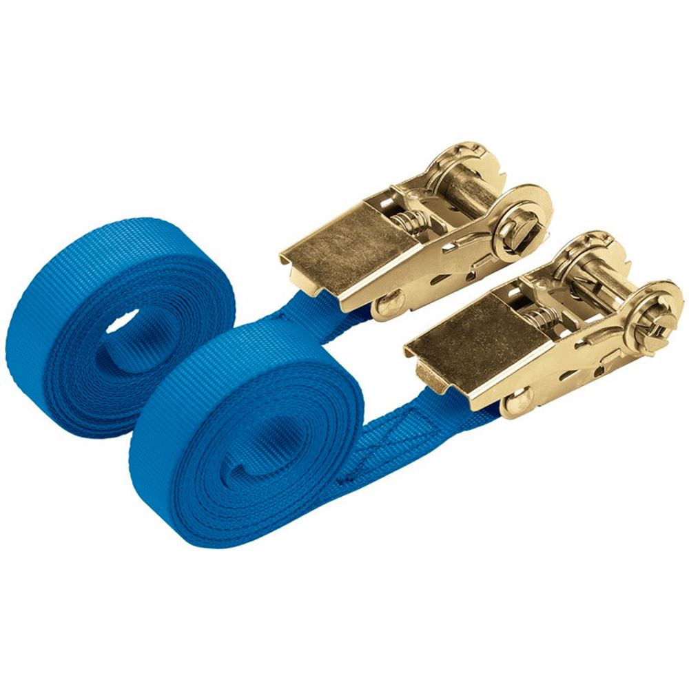 Draper 4.5MTR250KG R/T/DOWN STRAP 2PK 60966 Ratcheting Tie Down Straps (2 Piece)
