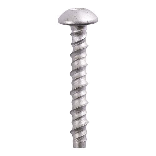TIMCO Multi-Fix Bolt PAN Head 8.0 x 60/M10 Silver Pack 100