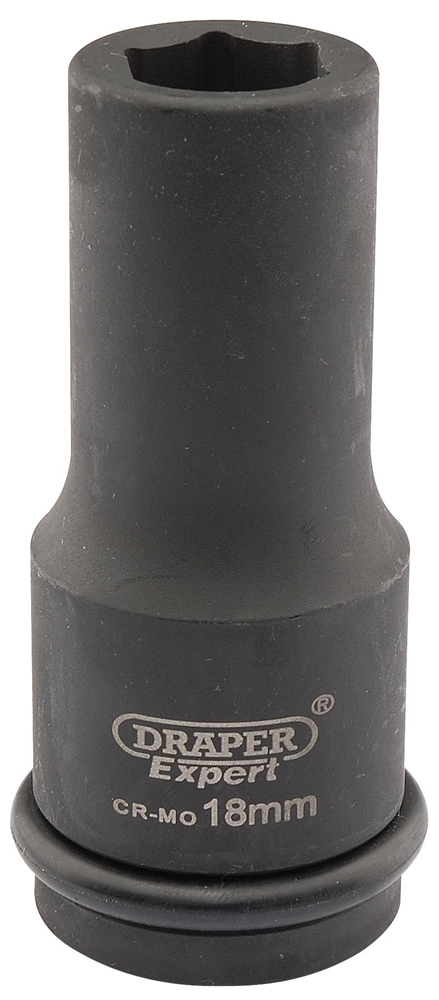Draper 18MM IMP.DEEP SCKET 3/4DR 05050 HI-TORQÂ® Metric Deep Impact Sockets, 3/4" Sq. Dr.