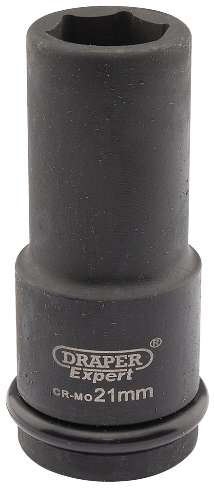 Draper 21MM IMP.DEEP SCKET 3/4DR 05053 HI-TORQÂ® Metric Deep Impact Sockets, 3/4" Sq. Dr.