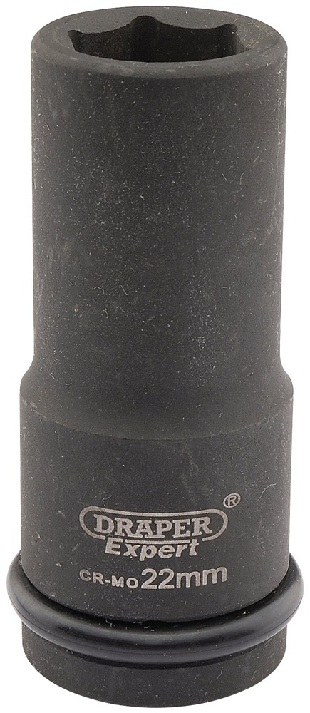 Draper 22MM IMP.DEEP SCKET 3/4DR 05054 HI-TORQÂ® Metric Deep Impact Sockets, 3/4" Sq. Dr.