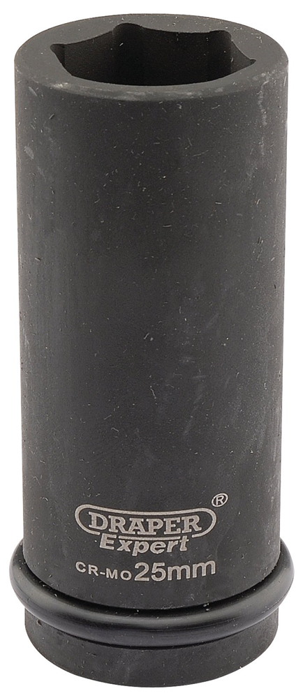 Draper 25MM IMP.DEEP SCKET 3/4DR 05057 HI-TORQÂ® Metric Deep Impact Sockets, 3/4" Sq. Dr.