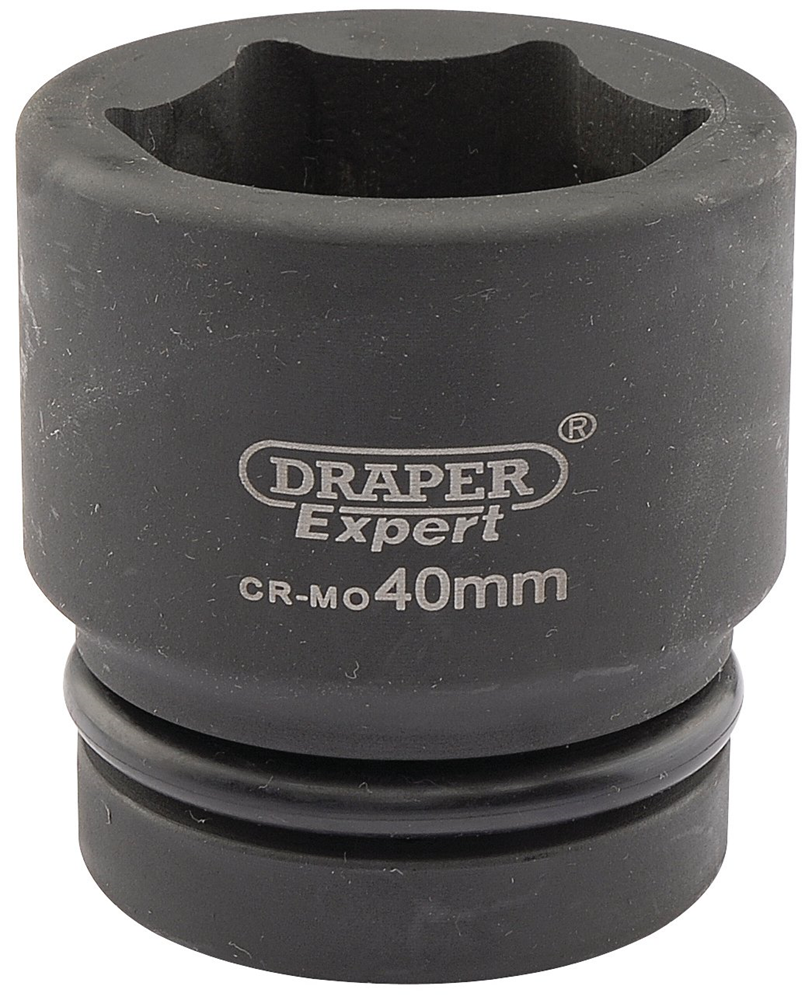 Draper 40MM IMPACT SOCKET 1DR 05120 HI-TORQÂ® Metric Impact Sockets, 1" Sq. Dr.