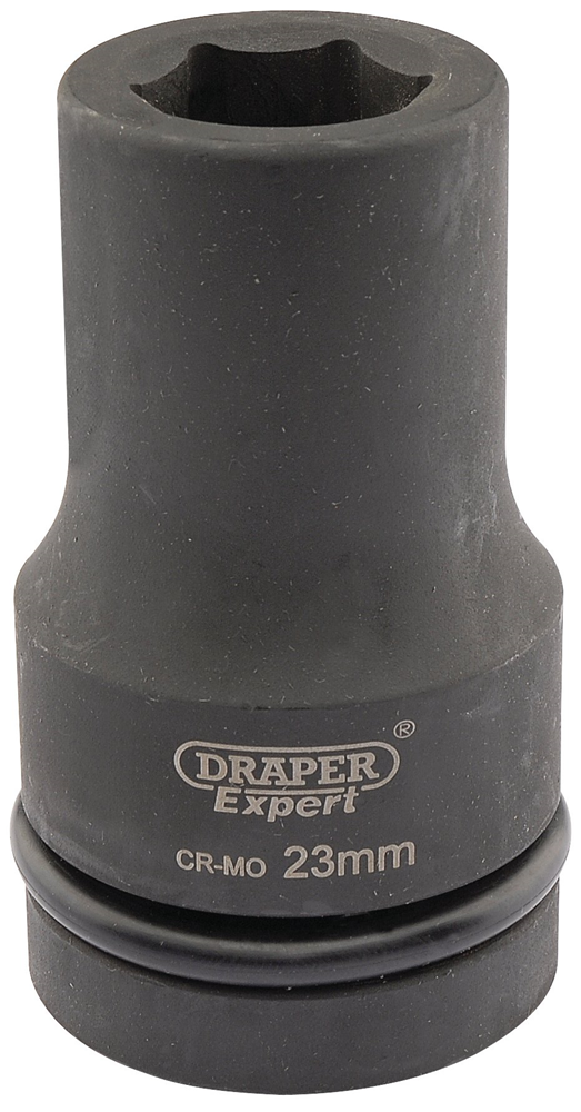 Draper 23MM IMP.DEEP SCKET 1DR 05138 HI-TORQÂ® Metric Deep Impact Sockets, 1" Sq. Dr.