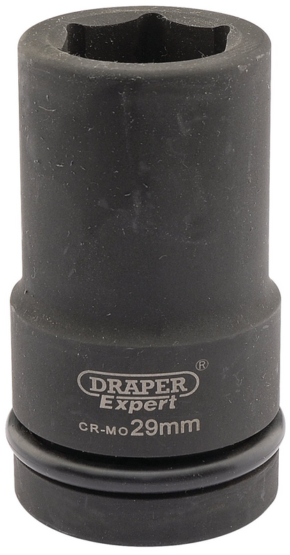 Draper 29MM IMP.DEEP SCKET 1DR 05144 HI-TORQÂ® Metric Deep Impact Sockets, 1" Sq. Dr.