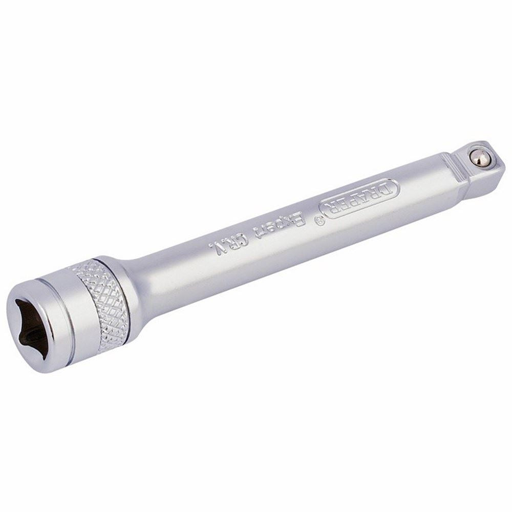 Draper 75MM WOBBLE EXT. BAR 1/4 PKD 16721 1/4" Sq. Dr. Wobble Extension Bars (Micro Satin Chrome)