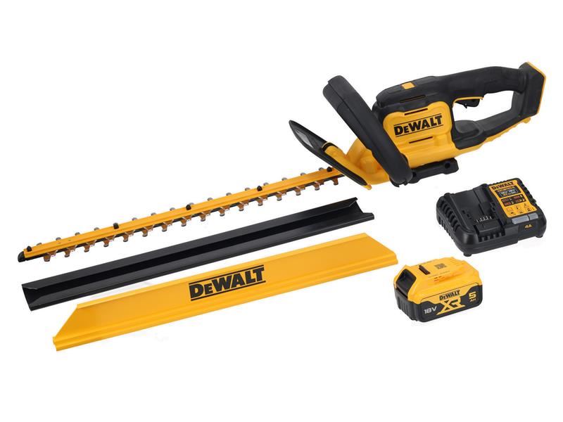 DeWalt Power Tools DCMHT564P1 XR Hedge Trimmer 18V 1 x 5.0Ah Li-ion