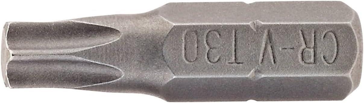Draper 2PC 25MM T30 S/D BIT 66435 1/4" hex. Draper TX-STARÂ® E Shank Insert Bits