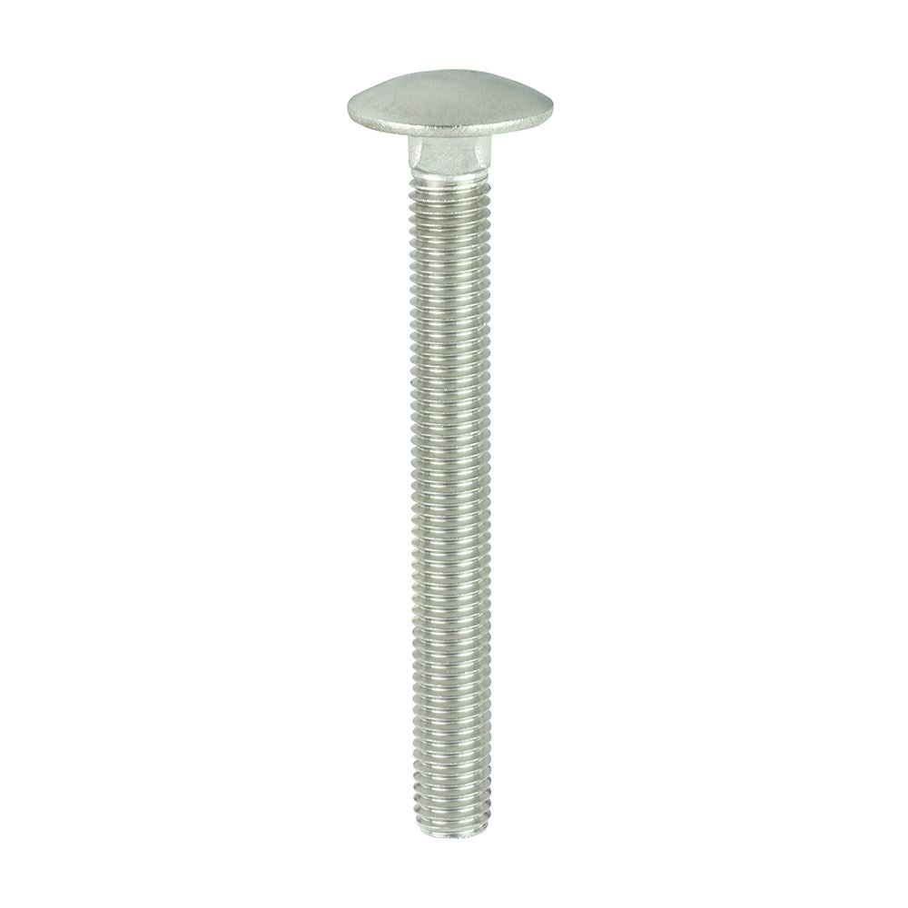 TIMCO Carriage Bolt DIN 603 A2 SS M12 x 110 Pack 5
