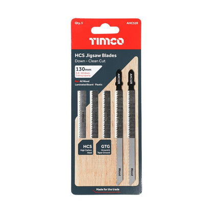 TIMCO Jigsaw Blade for Wood T101BRLong Pack 5