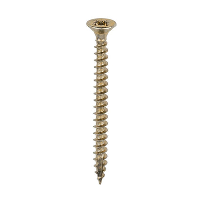 TIMCO Classic Screw PZ2 CSK ZYP 3.5 x 40 Gold Pack 200