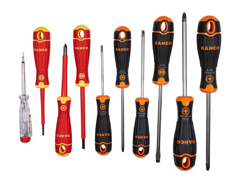 BAH B219.110 BAHCOFIT XL Screwdriver Set, 10 Piece