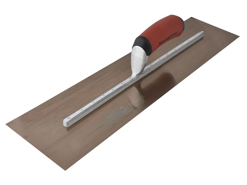 Marshalltown MXS205GD MXS205GD Golden Stainless Steel Finishing Trowel DuraSoft® 20 x 5in