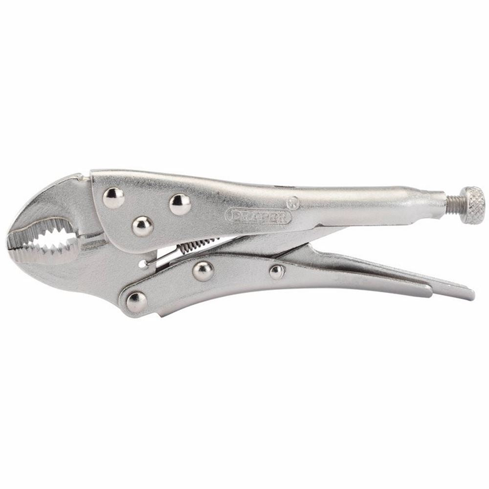 Draper SELF GRIP PLIER-CURVED 140MM 35367 Curved Jaw Self Grip Pliers