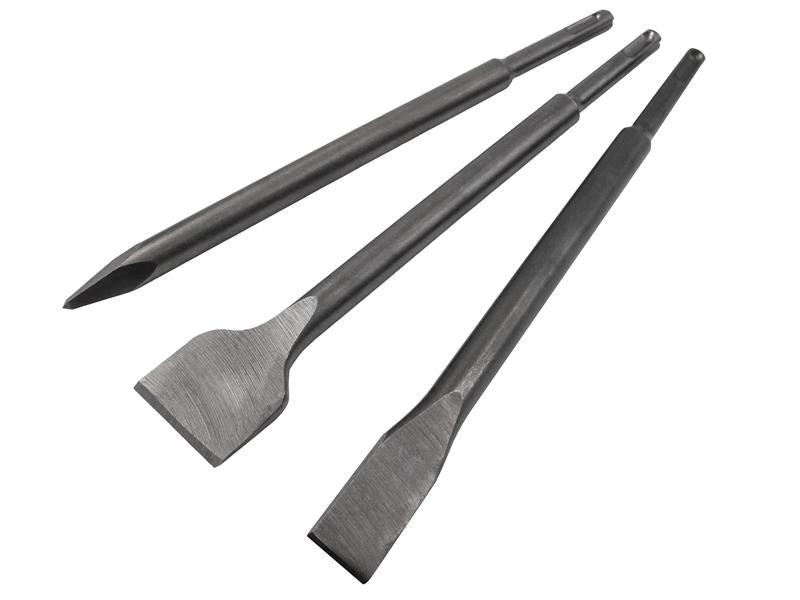 Faithfull FAISDSCSET3 SDS Plus Chisel Set, 3 Piece FAISDSCSET3 |