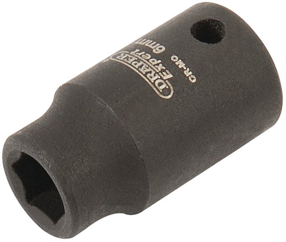 Draper 6MM IMPACT SOCKET 1/4DR 05009 1/4" Sq. Dr. Draper Expert HI-TORQÂ® Metric Impact Sockets
