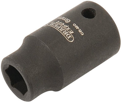 Draper 6MM IMPACT SOCKET 1/4DR 05009 1/4" Sq. Dr. Draper Expert HI-TORQÂ® Metric Impact Sockets