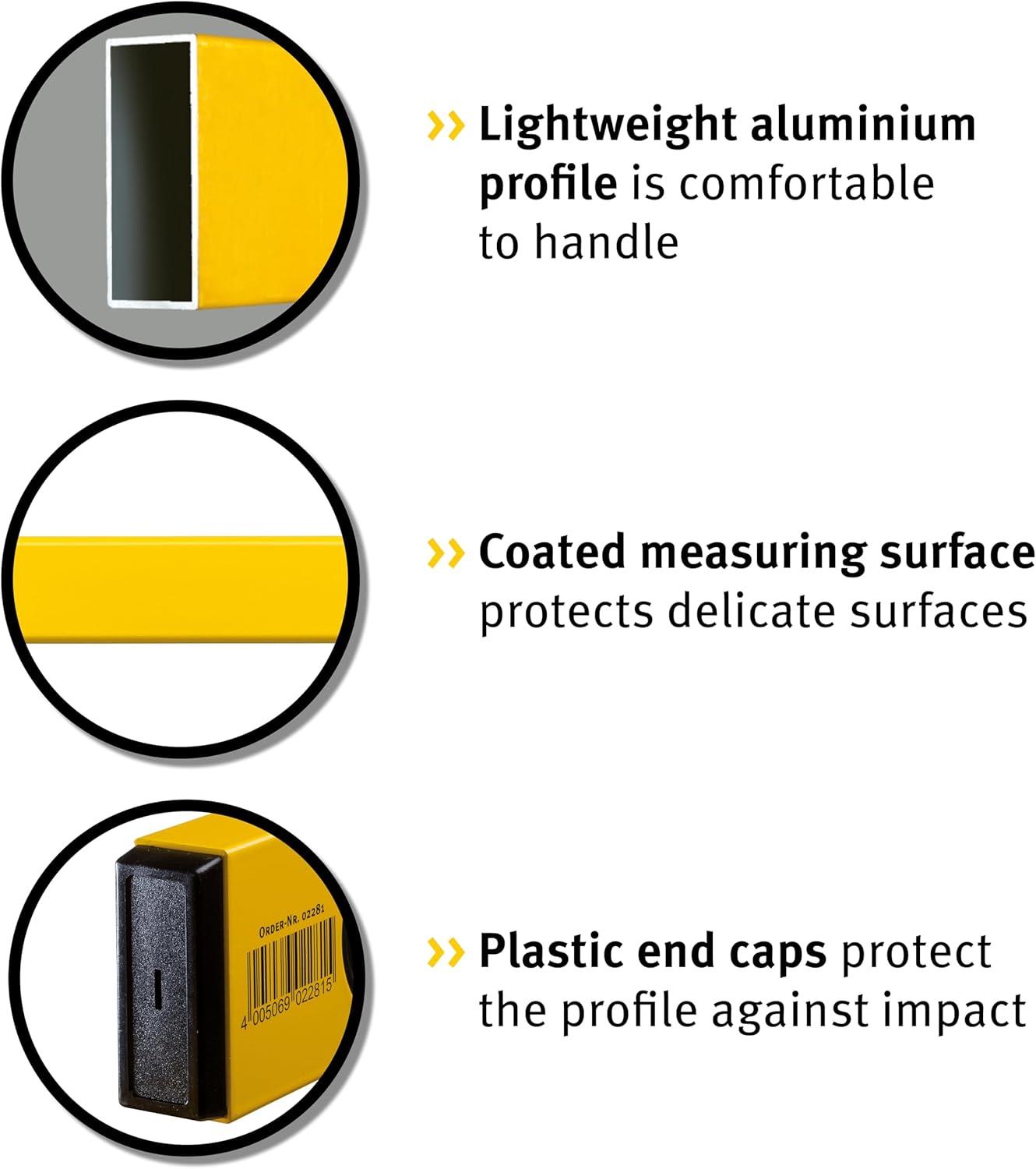 Stabila 70-90 Spirit Level 90cm 2 Vial Single Plumb 02287 Alu Box Beam HD Trade