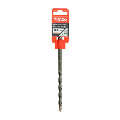 TIMCO Pro SDS Plus Hammer Bits (PGM) 10.0 x 160 Pack 1