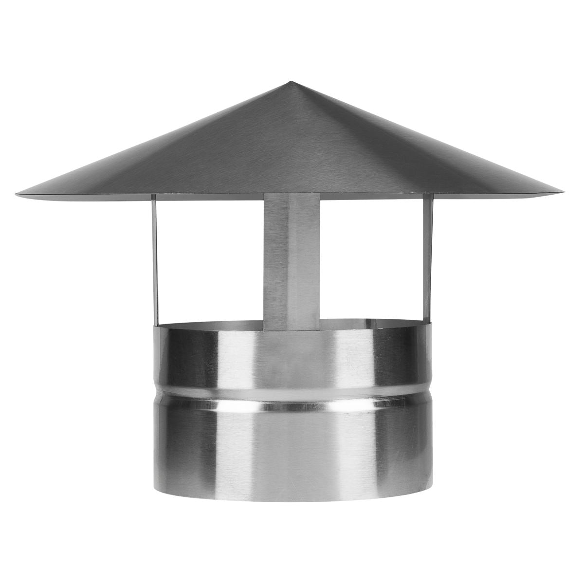 Sealey ABI1000AK4 Stainless Steel Exhaust/Flue Rain Cap for ABI600 & ABI1000 120mm | Covers exhaust, preventing water ingress and damage.