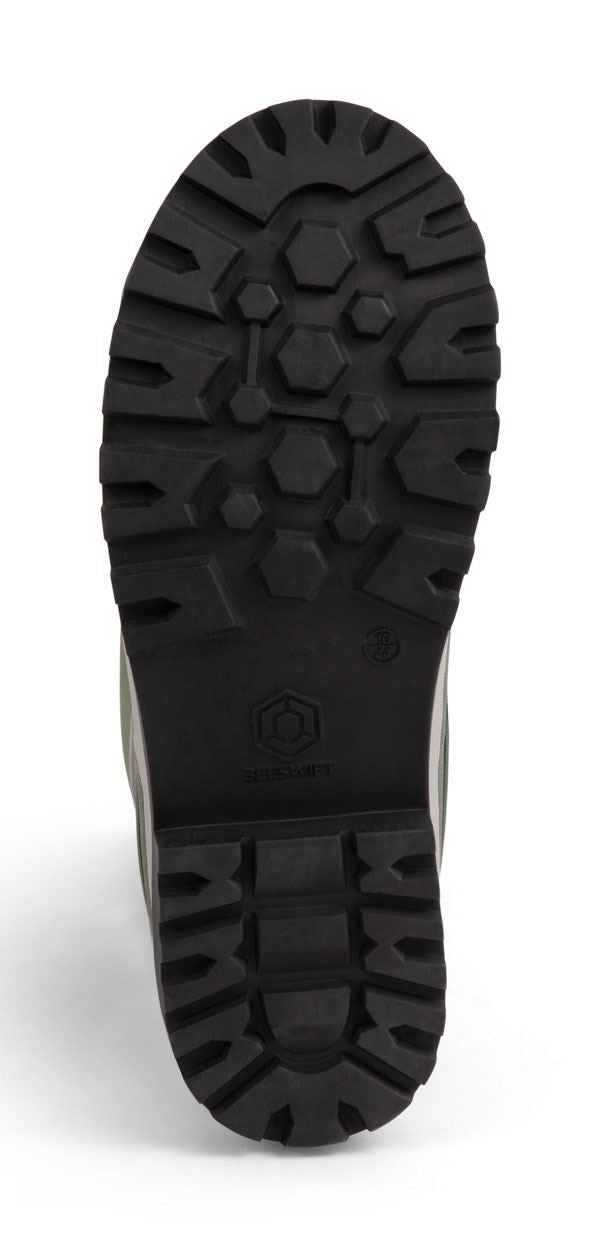 Beeswift Neo Force CF501 Neoprene Safety Wellington Boots | Black/Orange or Green/Silver, Waterproof S5S Composite Toe, Size Options