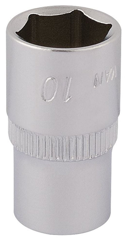 Draper 10MM HEX SOCKET 1/4DRIVE 11099 1/4" Sq. Dr. Metric Hexagon Sockets