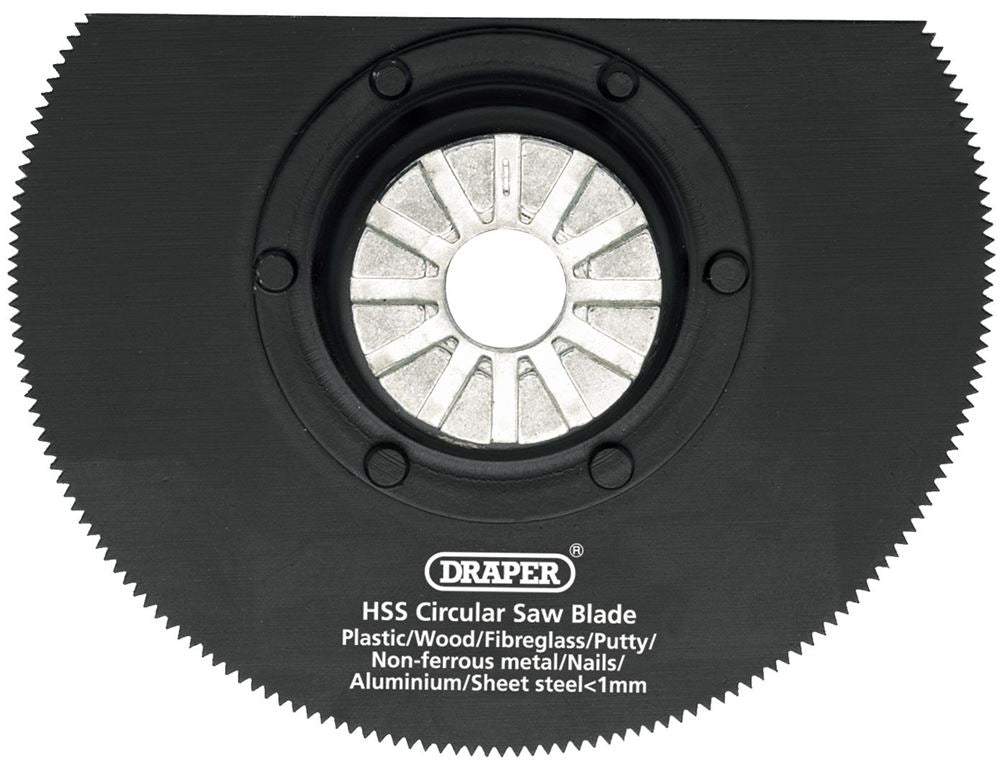DRAPER 26075 - HSS Circular Saw Blade 85mm Dia. x 18tpi